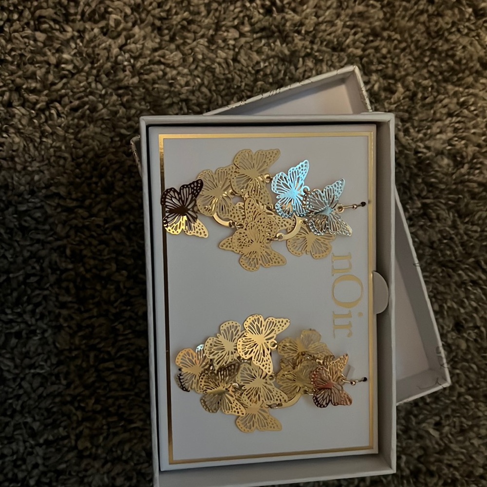 Butterfly earrings